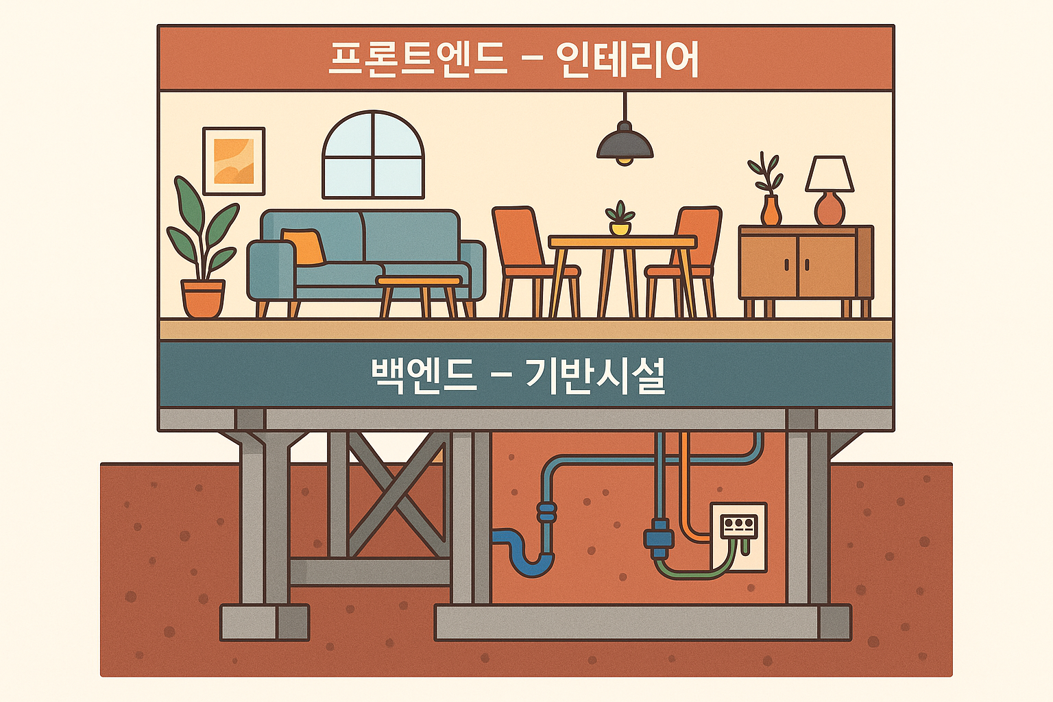 프론트엔드(Frontend) vs 백엔드(Backend)